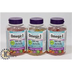 WEBBER NATURALS OMEGA 3 900 MG