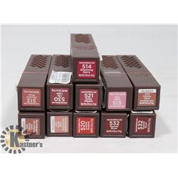 BAG OF ASSORTED BURTS BEES LIPSTICKS
