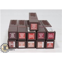 BAG OF ASSORTED BURTS BEES LIPSTICKS