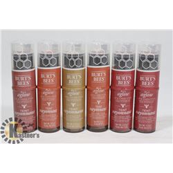 LOT OF ASSORTED BURTS BEES LIP AND CHEEK STICKS