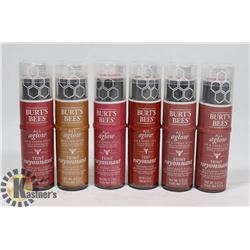 LOT OF ASSORTED BURTS BEES LIP AND CHEEK STICKS