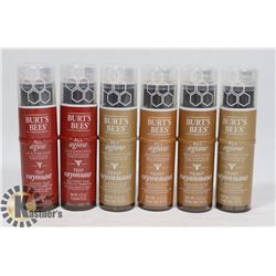 LOT OF ASSORTED BURTS BEES LIP AND CHEEK STICKS