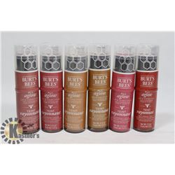 LOT OF ASSORTED BURTS BEES LIP AND CHEEK STICKS