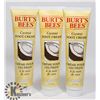 Image 1 : LOT OF 3 BURTS BEES COCONUT FOOT CREAM
