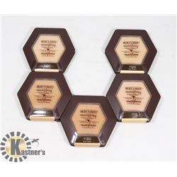 BAG OF ASSORTED BURTS BEES POWER FOUNDATION