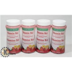 LOT OF 4 NATURES BOUNTY VITAMIN B12 GUMMIES
