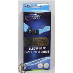 TRAINERS CHOICE ADJUSTABLE COMPRESSION ELBOW WRAP