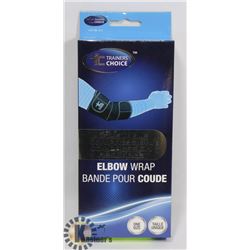 TRAINERS CHOICE ADJUSTABLE COMPRESSION ELBOW WRAP