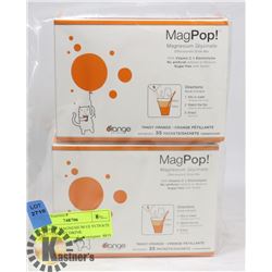 2 MAGPOP! MAGNESIUM GLYCINATE EFFERVESCENT DRINK