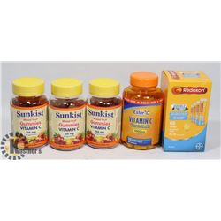 BAG OF ASSORTED VITAMIN C VITAMINS