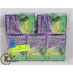BAG OF 5 HERBAMAX MENOPAUSE & HOT FLASH RELIEF