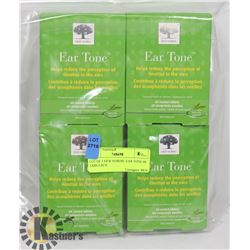 LOT OF 4 NEW NORDIC EAR TONE 60 TABS EACH