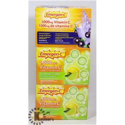 LOT OF 3 ENERGEN-C 1000MG VITAMIN C