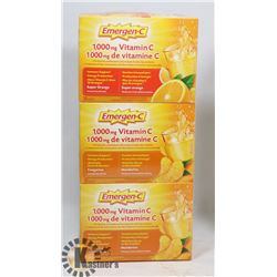 LOT OF 3 ENERGEN-C 1000MG VITAMIN C