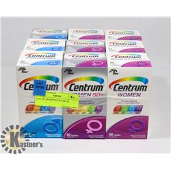LOT OF ASSORTED CENTRUM