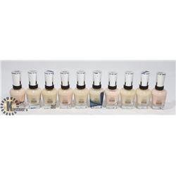 BAG OF ASSORTED NAIL POLISH