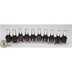 BAG OF ASSORTED NAIL POLISH