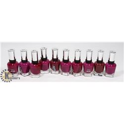 BAG OF ASSORTED NAIL POLISH