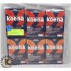 Image 1 : LOT OF 6 ASSORTED KOENA PROBIOTIC SUPPLEMENTS