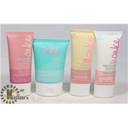 BAG WITH 4 BOTTLES ASSORTED CAKE CREAM