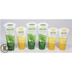 BAG OF ASSORTED KAMILL HAND CREAMS