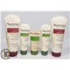 Image 1 : BAG OF ASSORTED AVEENO CREAMS