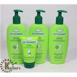 BAG OF ASSORTED GLYSOMED CREAMS