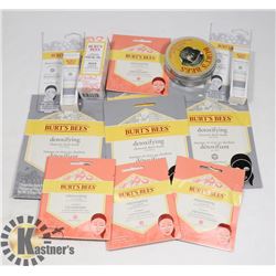 BAG OF ASSORTED BURTS BEES PRODUCTS
