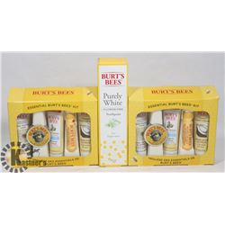 BAG OF ASSORTED BURTS BEES PRODUCTS