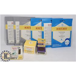 BAG OF ASSORTED BURTS BEES PRODUCTS
