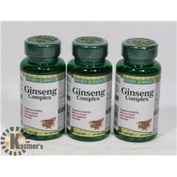 BAG WITH 3 BOTTLES 50 CAPSULE NATURES BOUNTY