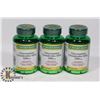 Image 1 : BAG WITH 3 60 CAPLET BOTTLES NATURES BOUNTY GLUCOSE