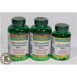 BAG WITH 3 ASSORTED BOTTLES NATURES BOUNTY