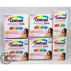 LARGE BAG OF ASSORTED CENTRUM PRENATAL CAPLETS