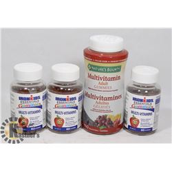 BAG OF ASSORTED MULTI VITAMIN GUMMIES