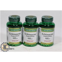 BAG WITH 3 BOTTLES NATURES BOUNTY ECHINACEA