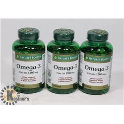 BAG WITH 3 BOTTLES NATURES BOUNTY