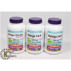 BAG WITH 3 WEBBERS NATURALS