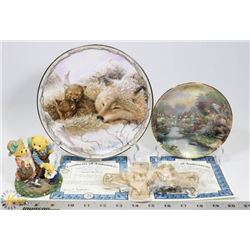 LOT OF TWO BRADFORD EXCHANGE COLLECTOR