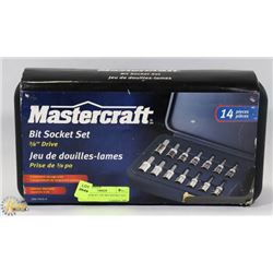 MASTERCRAFT 3/8" BIT SOCKET SET.