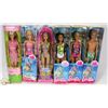 Image 1 : FLAT OF 6 NEW BARBIES SWIM WEAR
