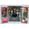 Image 1 : SET OF 3 SEALED BARBIES HOLIDAY JOY