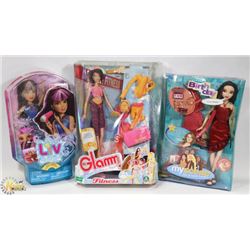 SET OF 3 SEALED DOLLS SETS