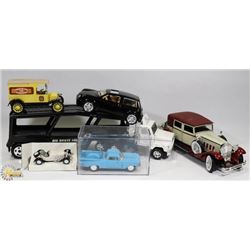 FLAT OF DIE CAST VEHICLES