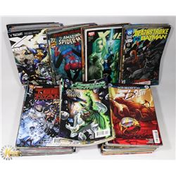 BOX OF ASSORTED COMICS.