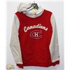 Image 1 : NEW MONTREAL CANADIANS SWEATSHIRT HOODIE