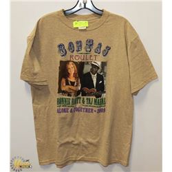 NEW T-SHIRT BONNIE RAITT AND TAJ MAHAL 2008