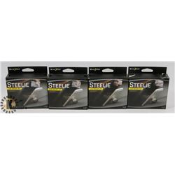 SET OF 4 "NITIZE" STEELIE CAR MOUNT
