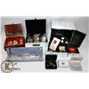 Image 1 : FLAT OF JEWELRY & BOXES 1  VELVET