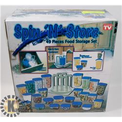 NEW SMART SPIN N STORE 49 PC